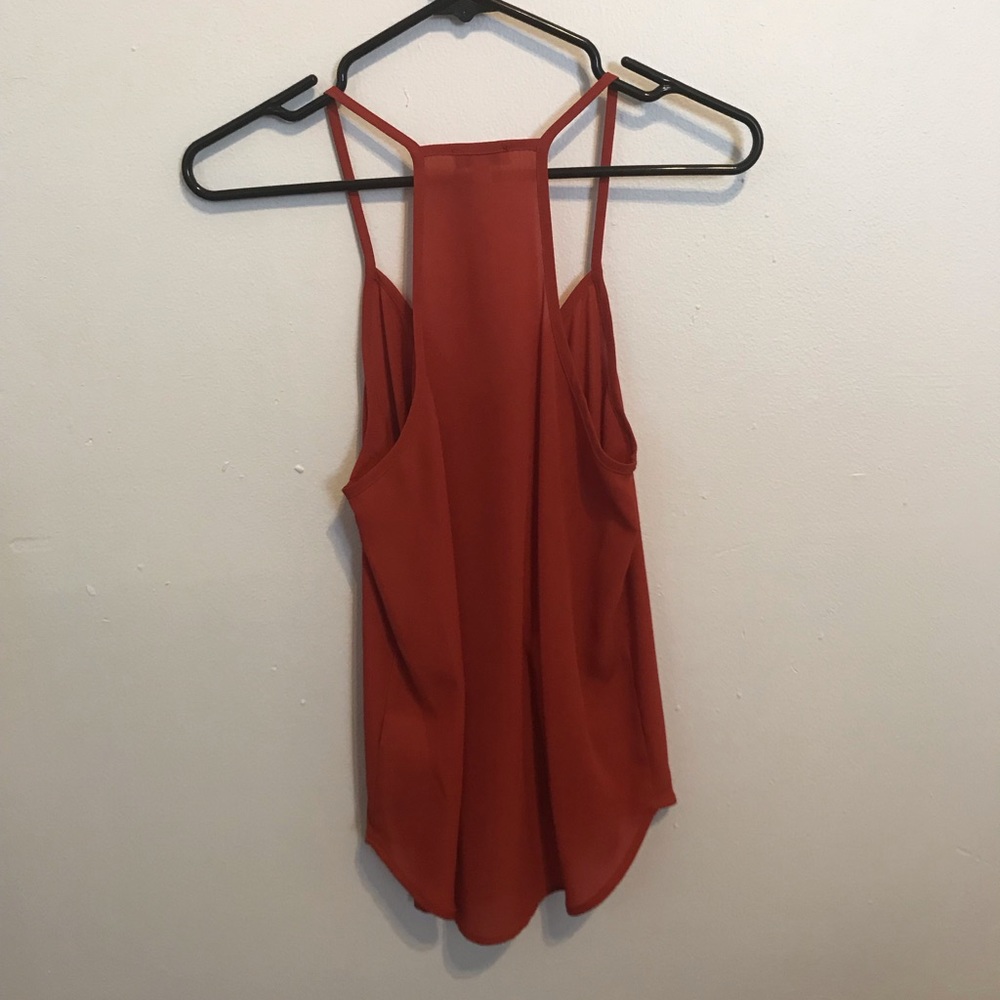 Red-orange Blouse - Picture 2 of 2